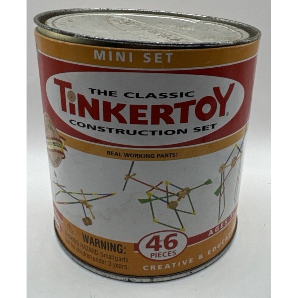 Tinkertoy Construction Mini Set, 2006, INCOMPLETE-See Description/Playskool